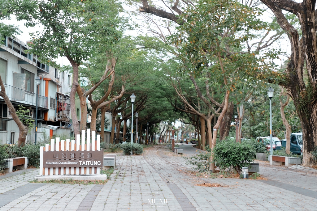 鐵道旅驛｜台東市平價親子住宿推薦，眺望絕佳的鯉魚山視野，騎車閒晃一旁的山海鐵馬道