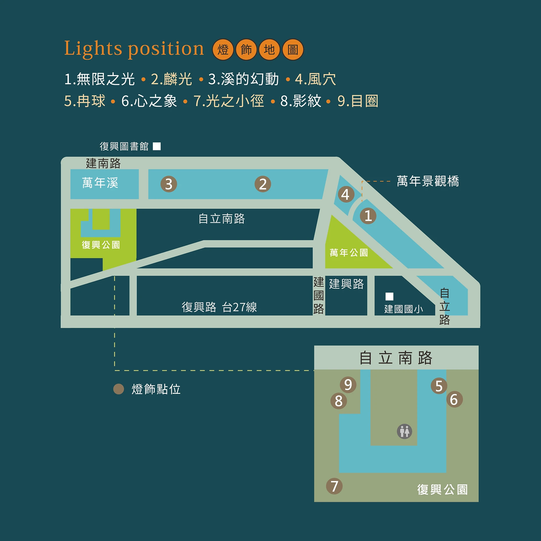 2024屏東燈節｜萬年溪x縣民公園x勝利星村三大燈區超好拍，免費接駁車、遊園列車、交通及地圖位置一次看