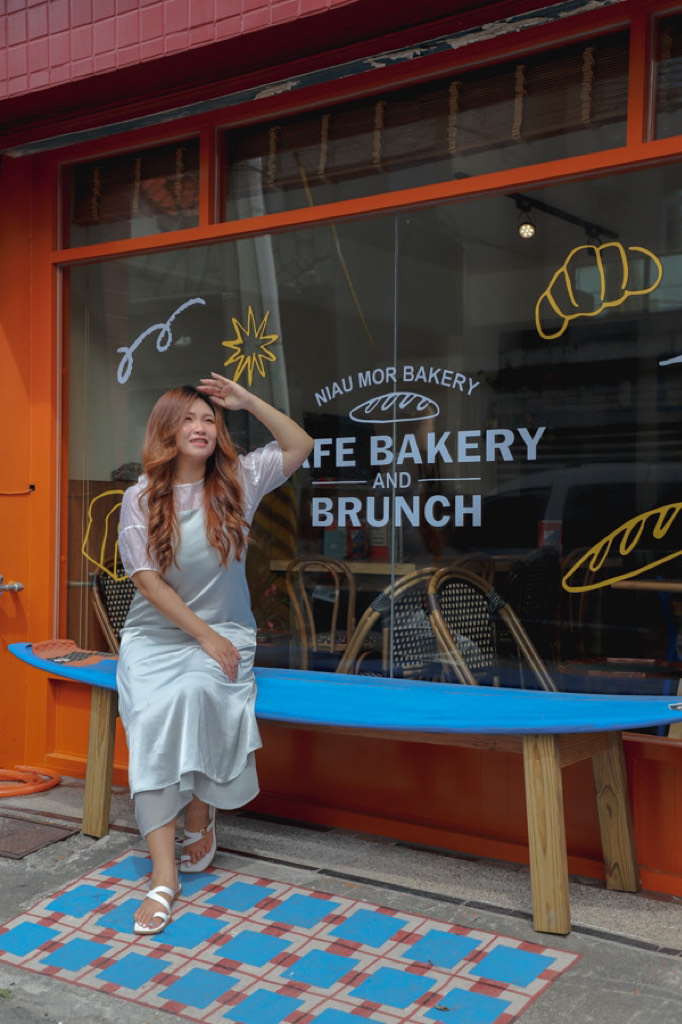 恆春墾丁早午餐｜猫茉Niau mor BAKERY BRUNCH，藍色系復古咖啡烘焙坊，特色早午餐、甜點咖啡下午茶異國料理一次滿足(試營運中)