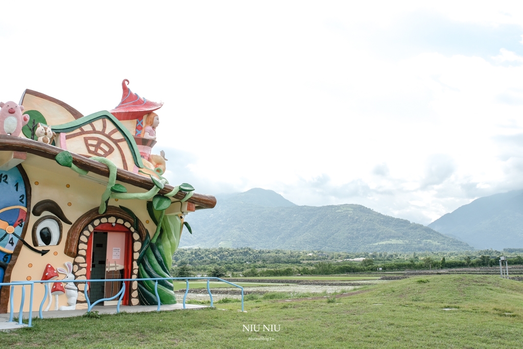 全台最夢幻的廁所｜台東親子共融公園，走進綠意小徑的童話世界，鹿野最新熱門打卡景點