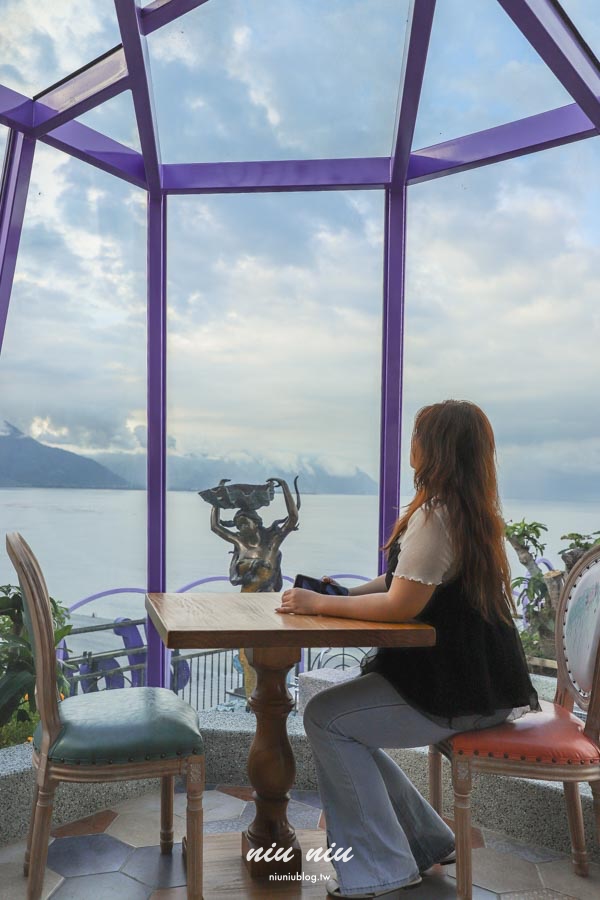 花蓮七星潭海景飯店推薦｜水上明月海景渡假旅店，一泊二食奢華頂級住宿，享受高空SPA泳池與特色7D電影院