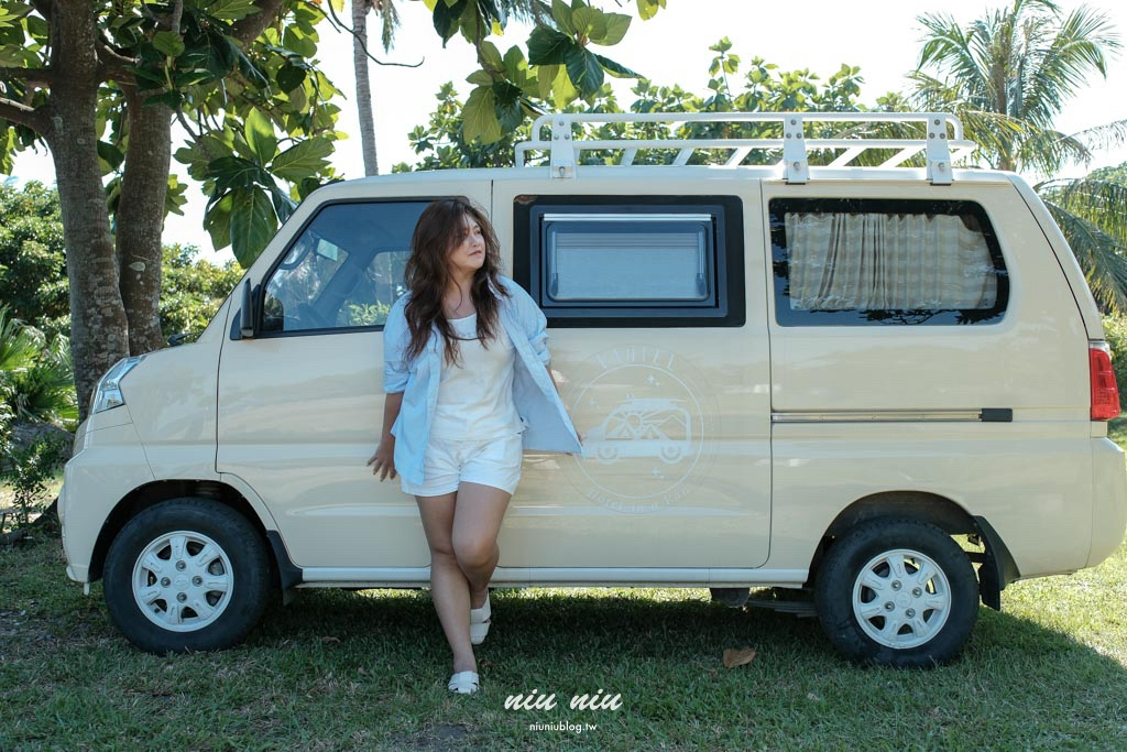 台東海景露營推薦｜忘塵露營區：距離長濱市區僅5分鐘，開著VANTEL美學車中泊露營去！