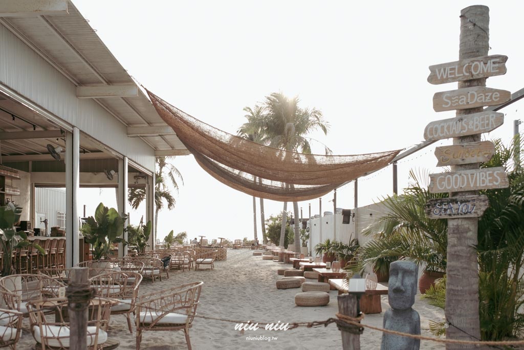 屏東小琉球景點推薦｜Sea Daze Liuqiu，小琉球沙灘酒吧推薦，海景沙灘夕陽秘境