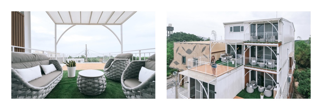 琉白覓旅觀海館Island X White Inn｜小琉球新開幕海景住宿開箱，船票機車套裝、微包棟、KTV電動麻將一次看